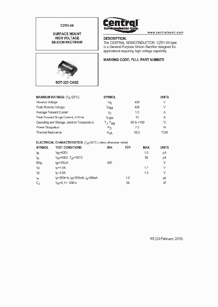 CZR1-0410_4435358.PDF Datasheet