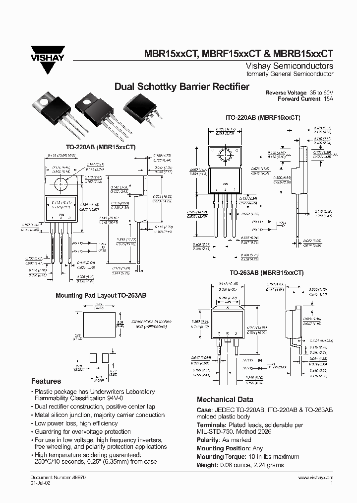 MBRB15XXCT_4434580.PDF Datasheet