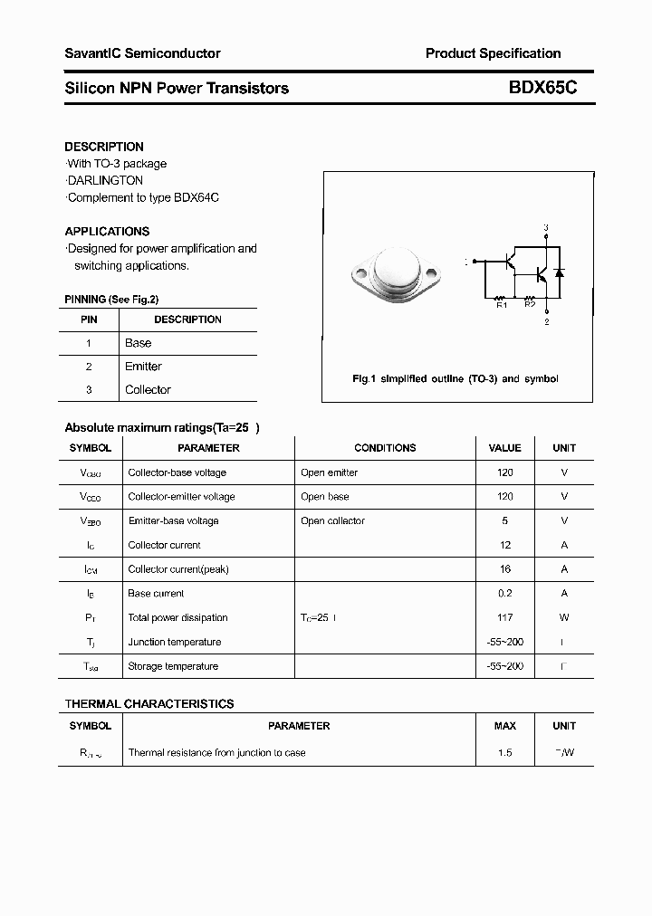 BDX65C_4450850.PDF Datasheet