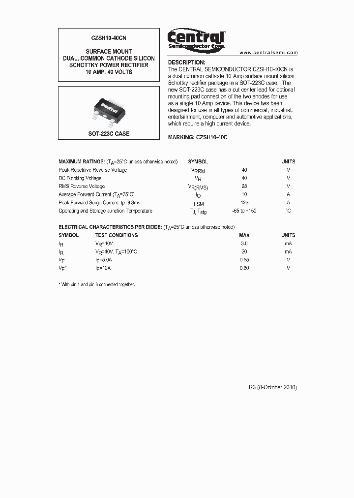 CZSH10-40CN10_4453716.PDF Datasheet