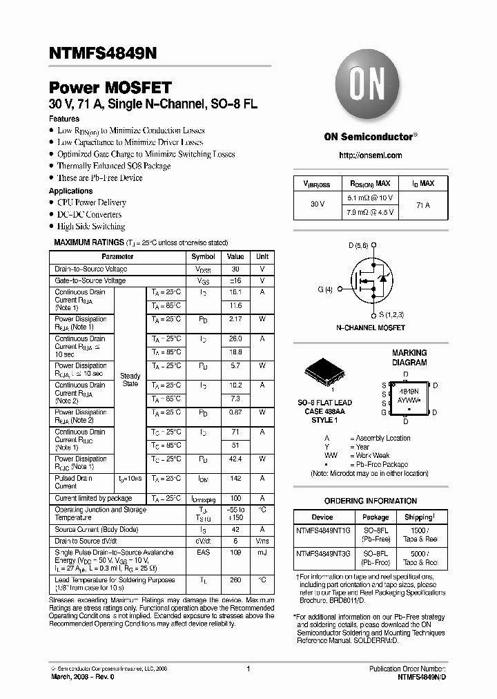 NTMFS4849NT1G_4453643.PDF Datasheet
