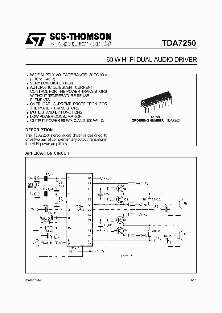 TDA7250_4455244.PDF Datasheet