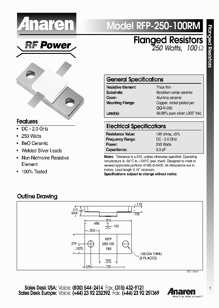 RFP-250-100RM_4455561.PDF Datasheet