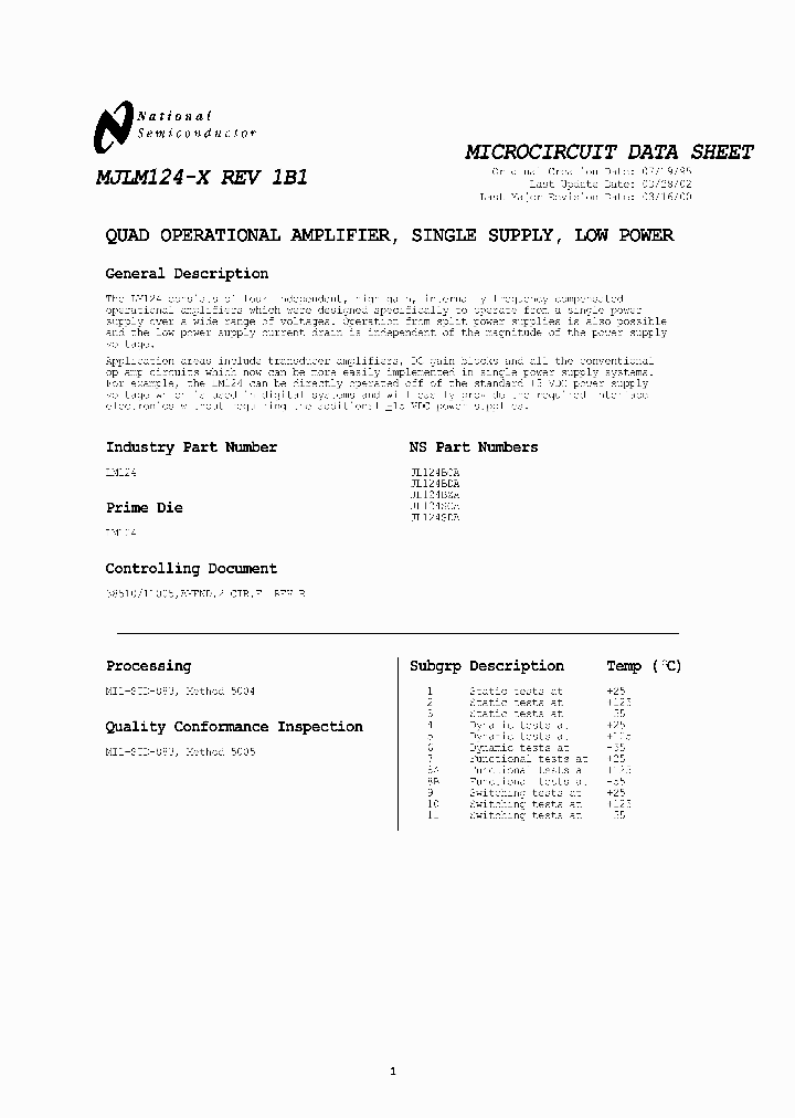JL124SDA_4455940.PDF Datasheet