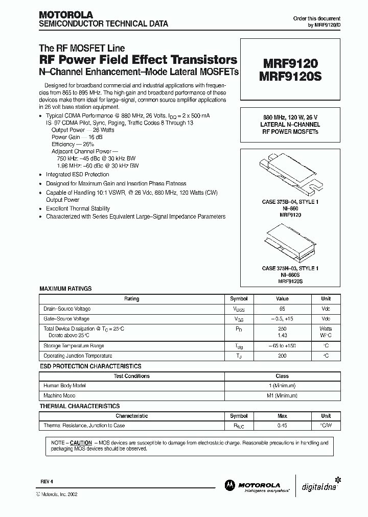 MRF9120_4458470.PDF Datasheet