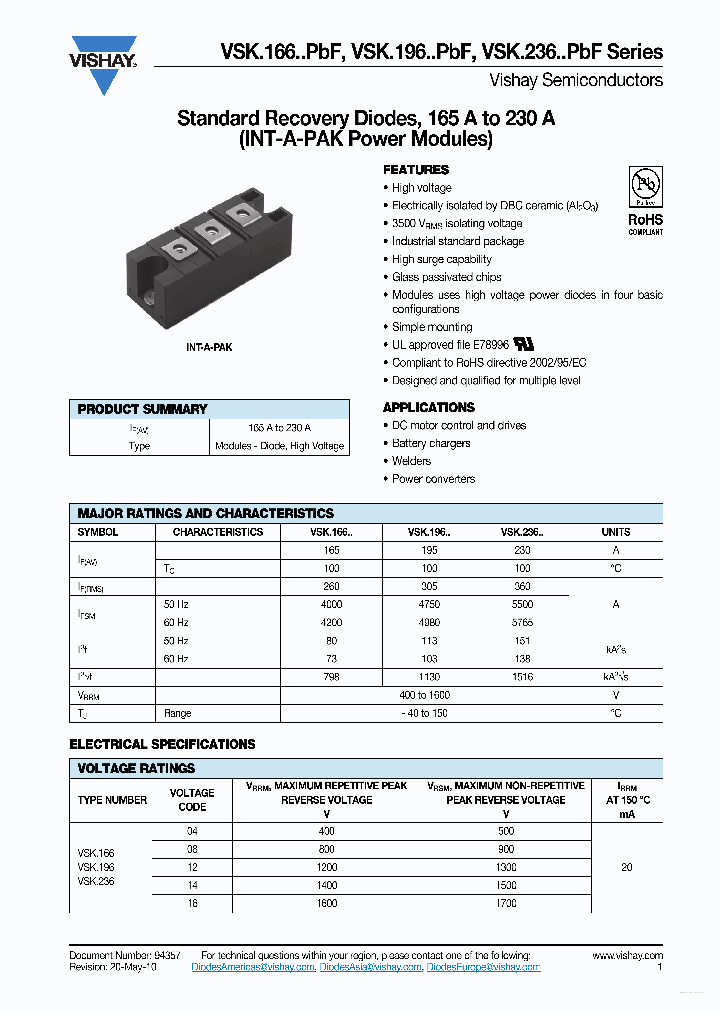 VSKC166-XXPBF_4462160.PDF Datasheet