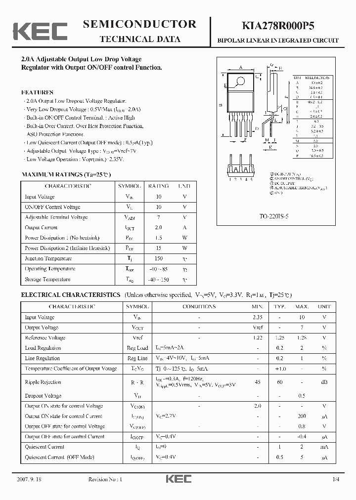 KIA278R000P5_4462731.PDF Datasheet