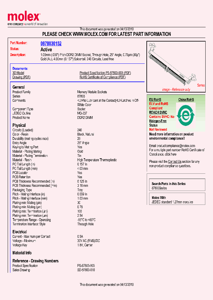 87803-0152_4462787.PDF Datasheet