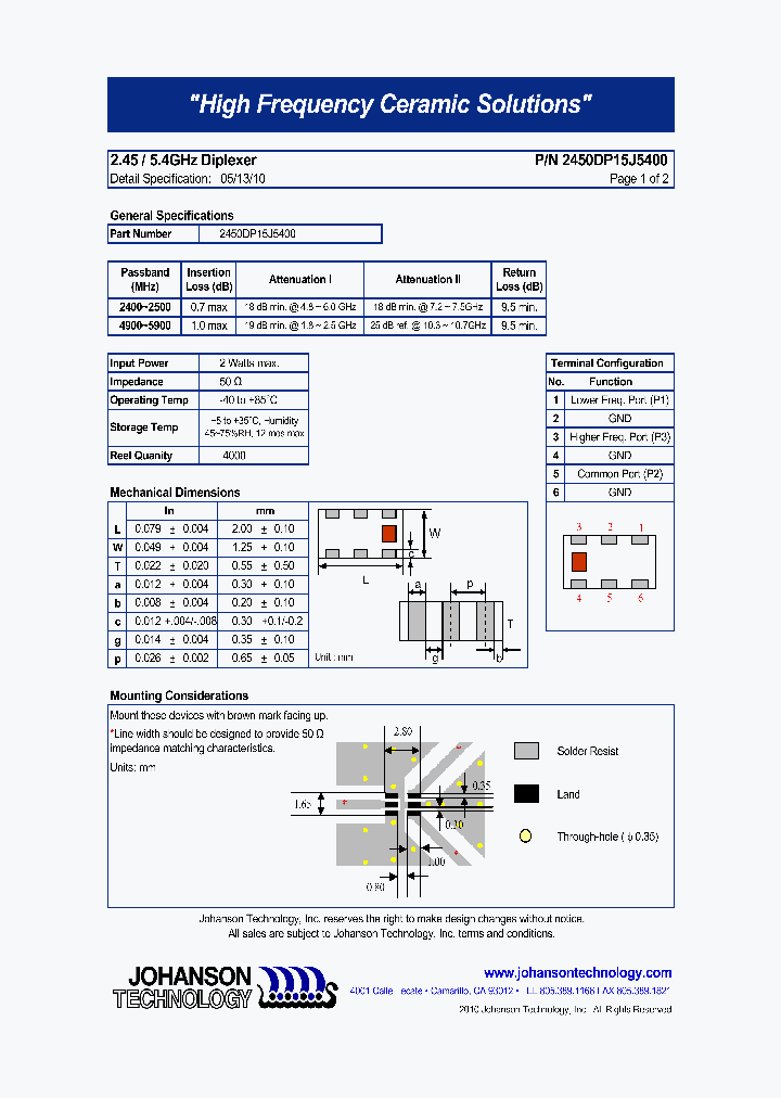 2450DP15J5400_4463089.PDF Datasheet