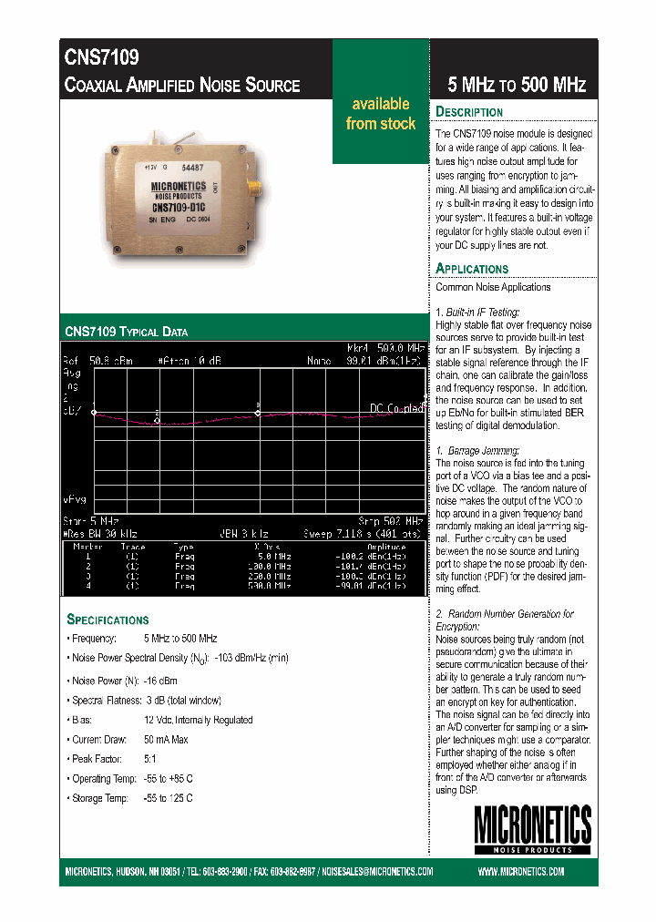CNS7109_4463578.PDF Datasheet