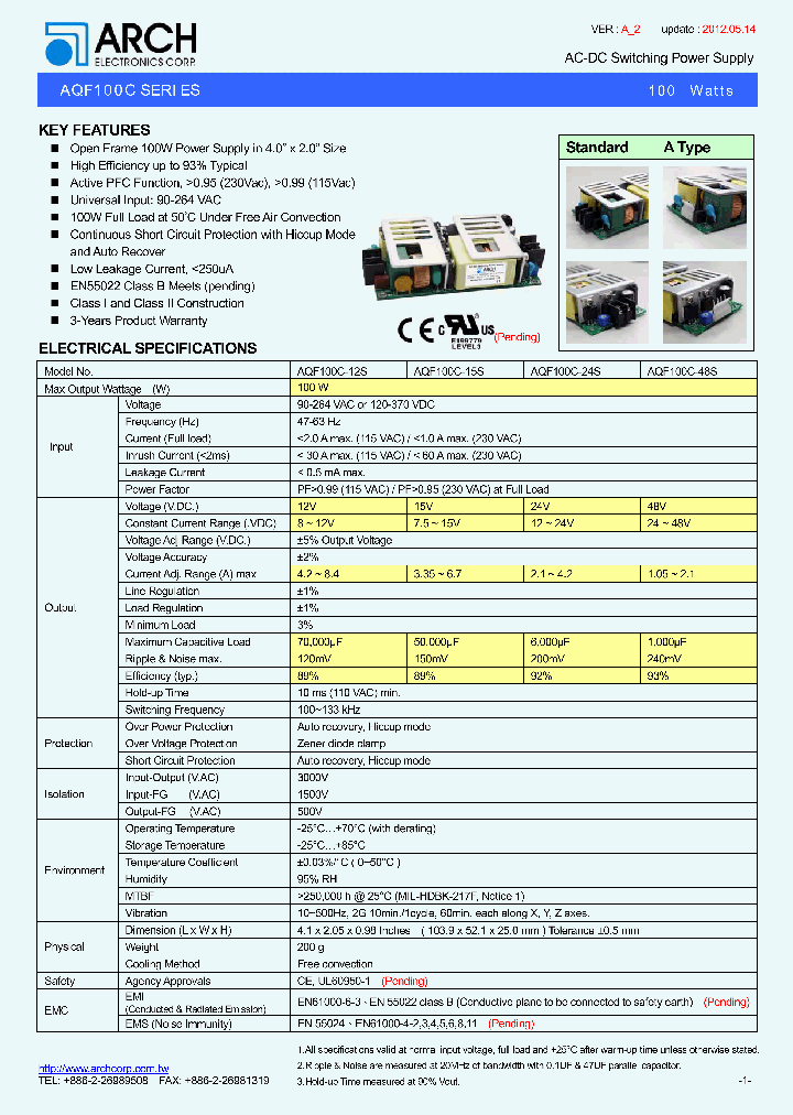 AQF100C-12S_4464370.PDF Datasheet