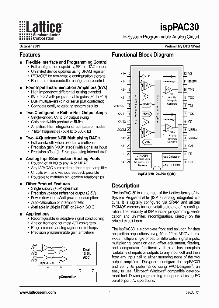 ISPPAC30-01P_4470242.PDF Datasheet