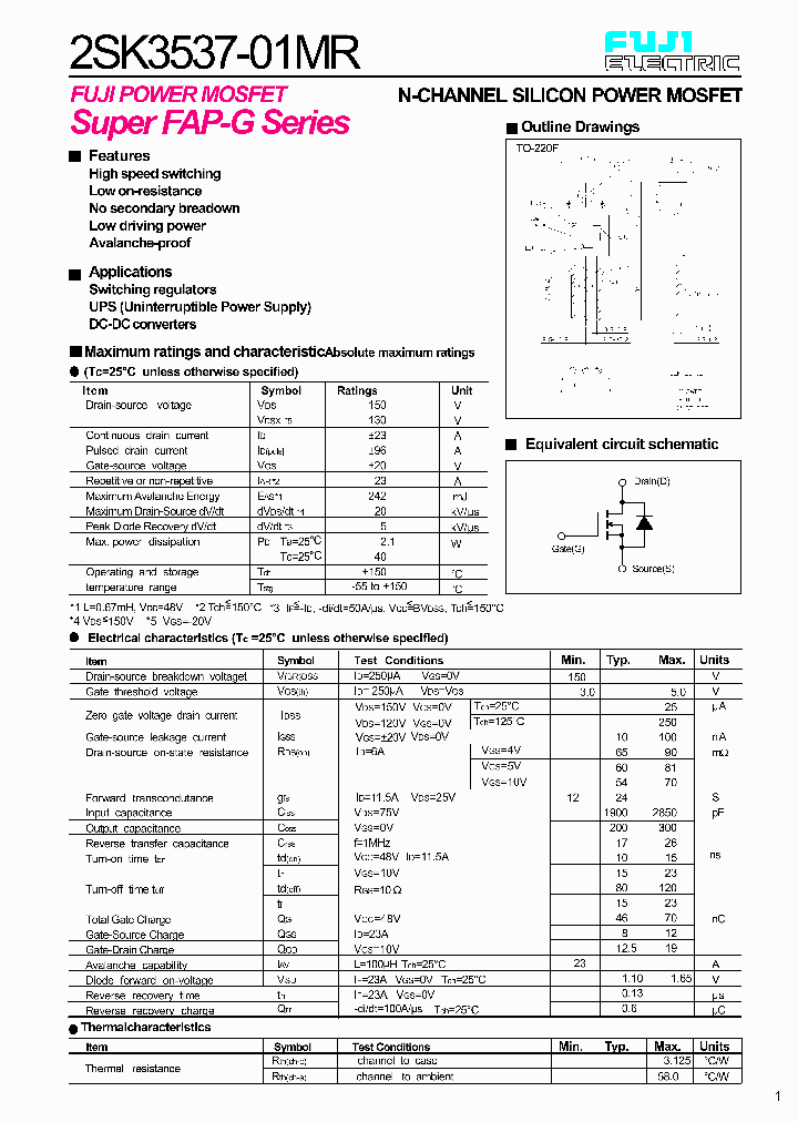 2SK3537-01MR_4472138.PDF Datasheet