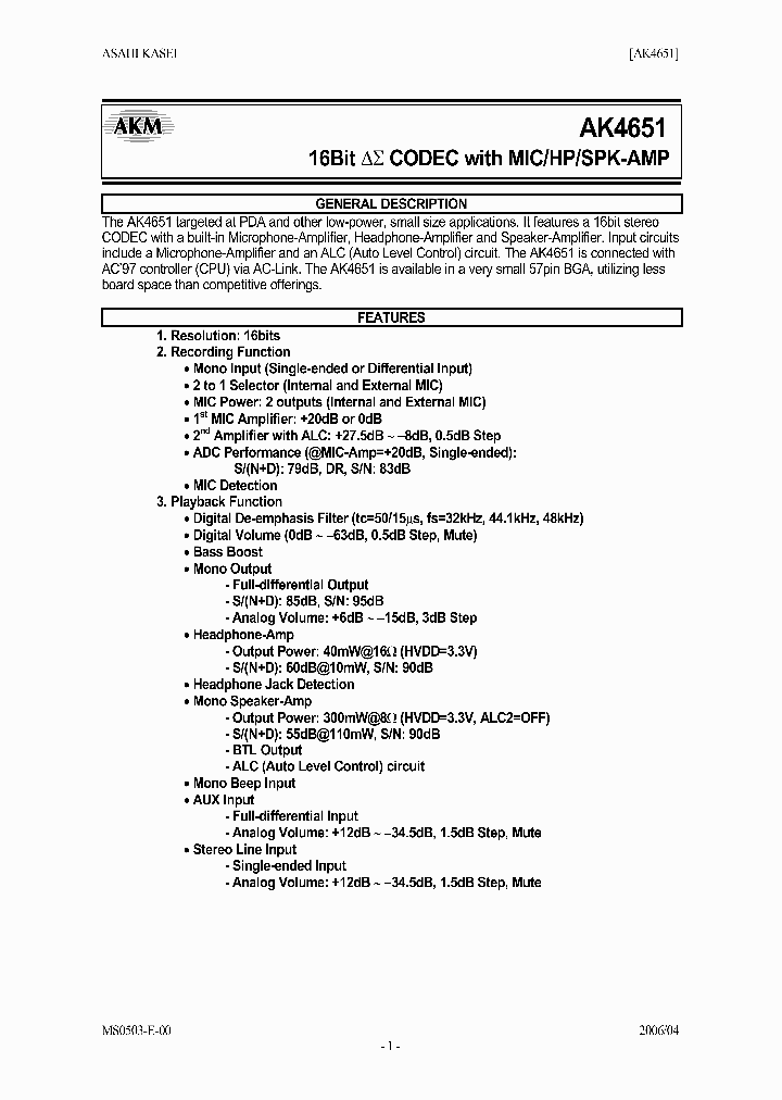 AKD4651_4473810.PDF Datasheet