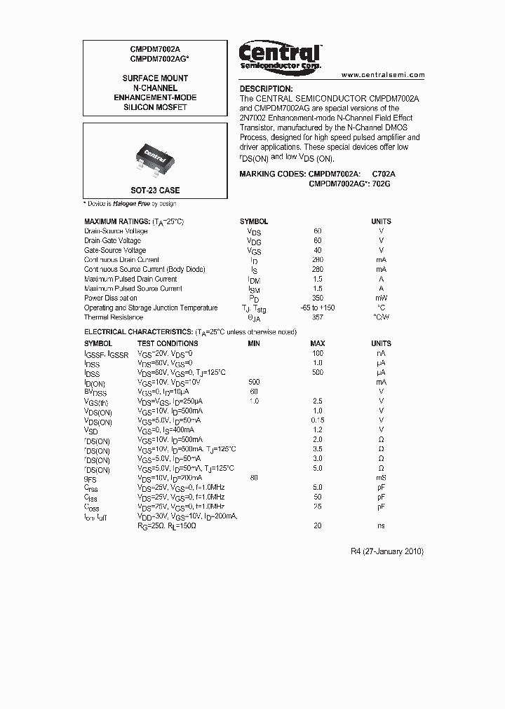 CMPDM7002AG_4474299.PDF Datasheet
