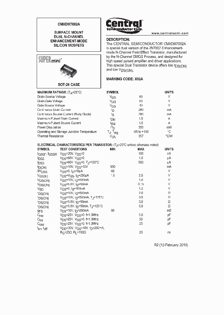CMXDM7002A10_4474307.PDF Datasheet