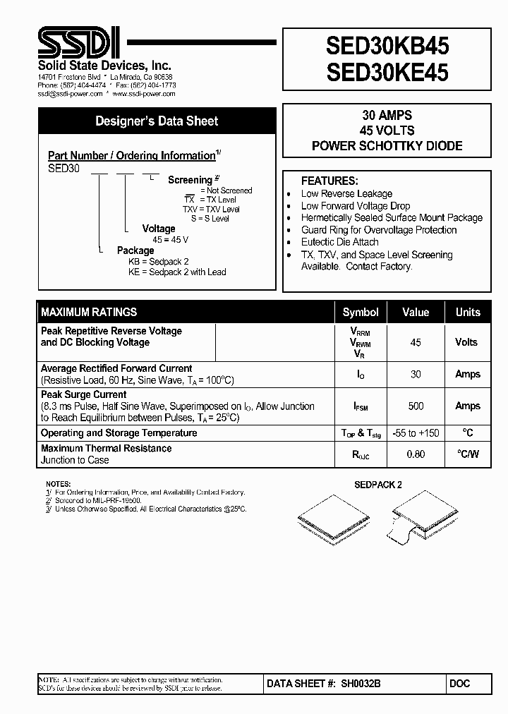 SED30KB451_4476341.PDF Datasheet