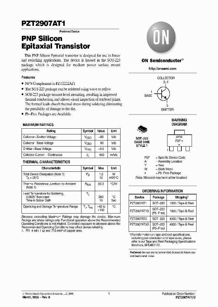 PZT2907AT1G_4477948.PDF Datasheet
