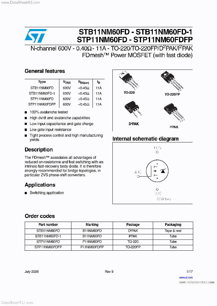 STB11NM60FD_4478244.PDF Datasheet