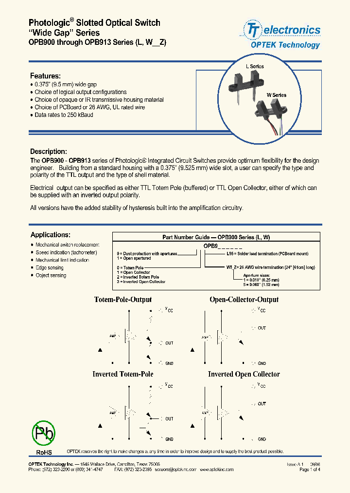 OPB911W55Z_4478468.PDF Datasheet
