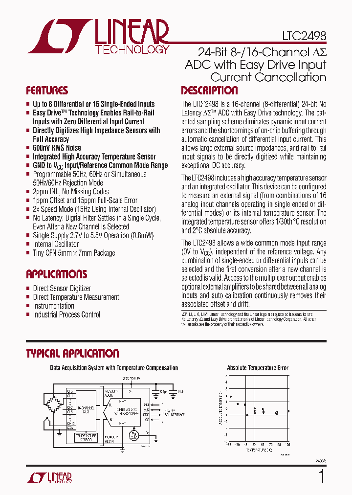 LTC2498CUHFPBF_4480199.PDF Datasheet