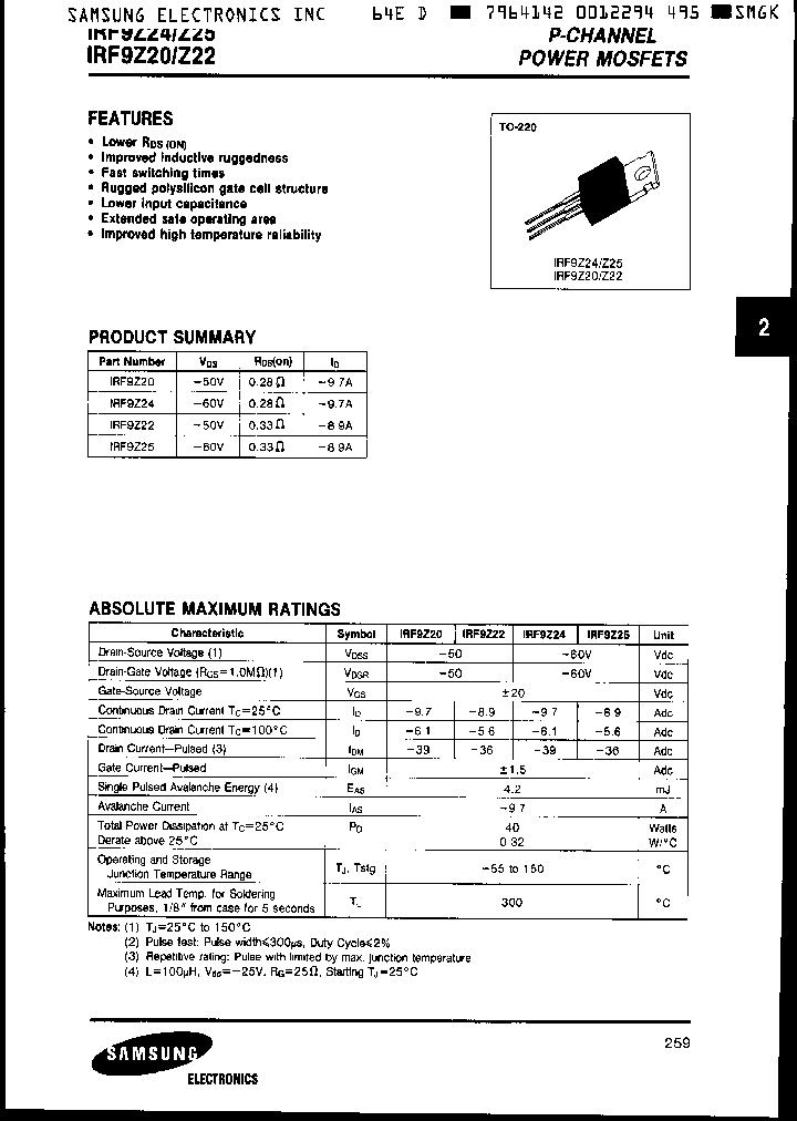 IRF9Z25_4486619.PDF Datasheet