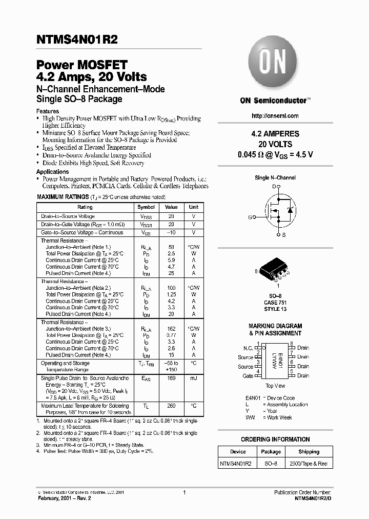 NTMS4N01R2_4485700.PDF Datasheet