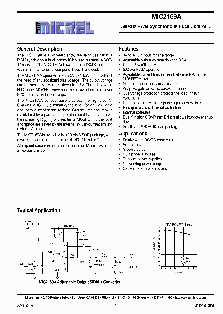 MIC2169AYMM_4486795.PDF Datasheet