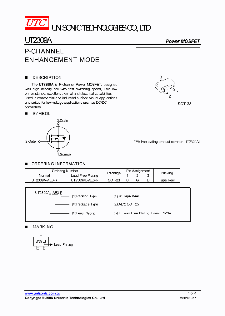 UT2309A-AE3-R_4485321.PDF Datasheet