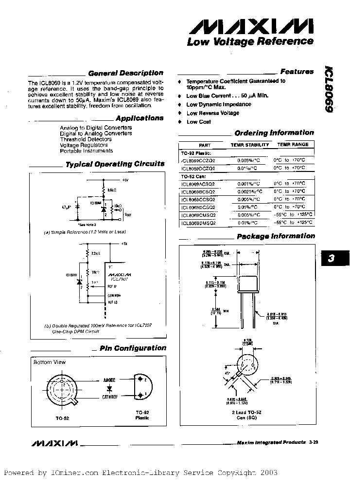 ICL8069BESQ-2_4488200.PDF Datasheet
