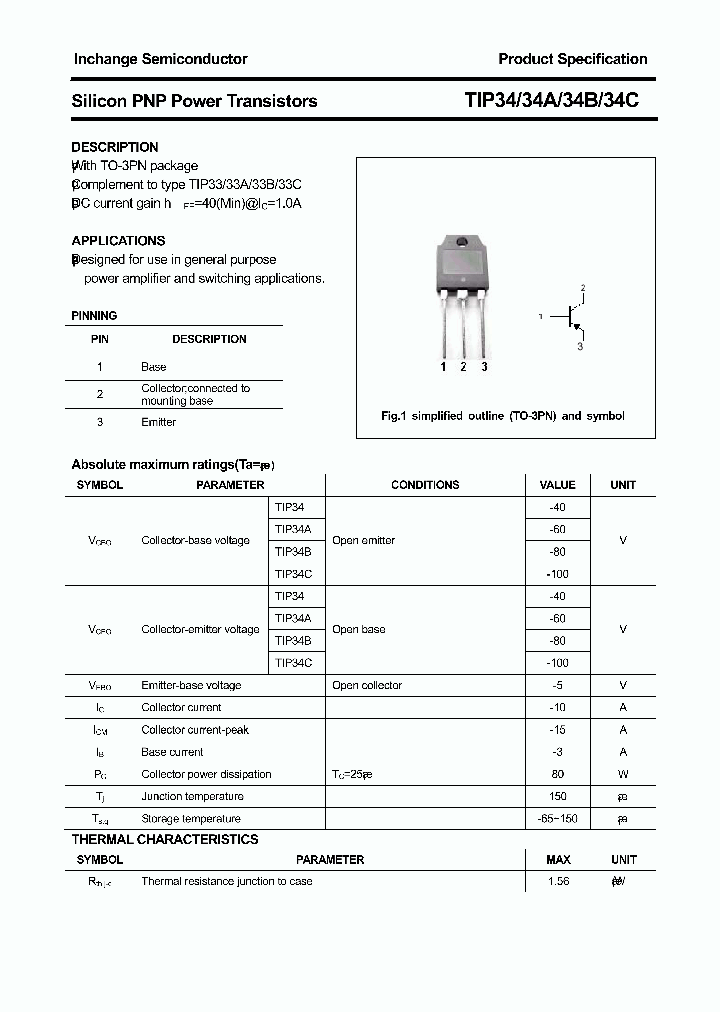 TIP34C_4489084.PDF Datasheet