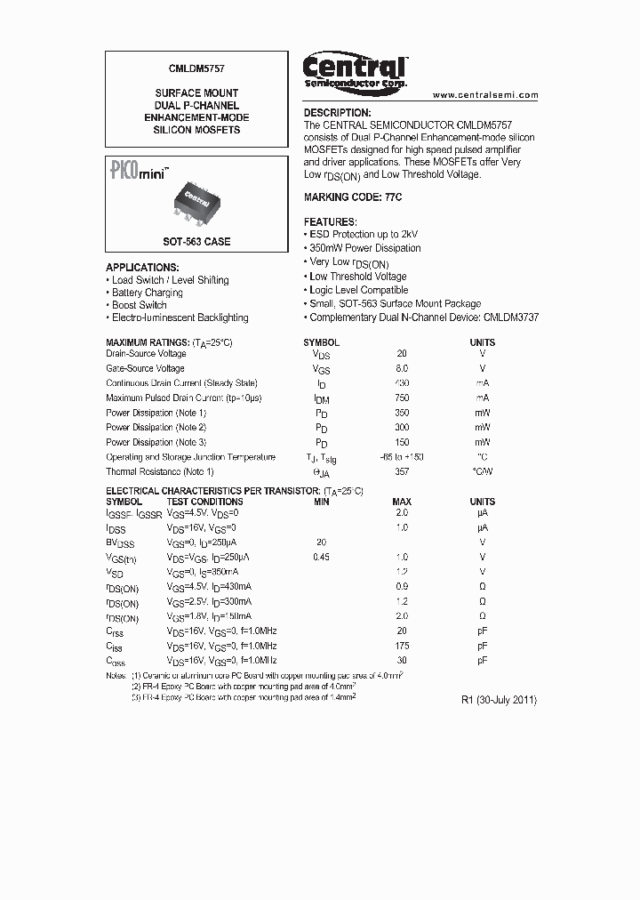 CMLDM5757_4489085.PDF Datasheet