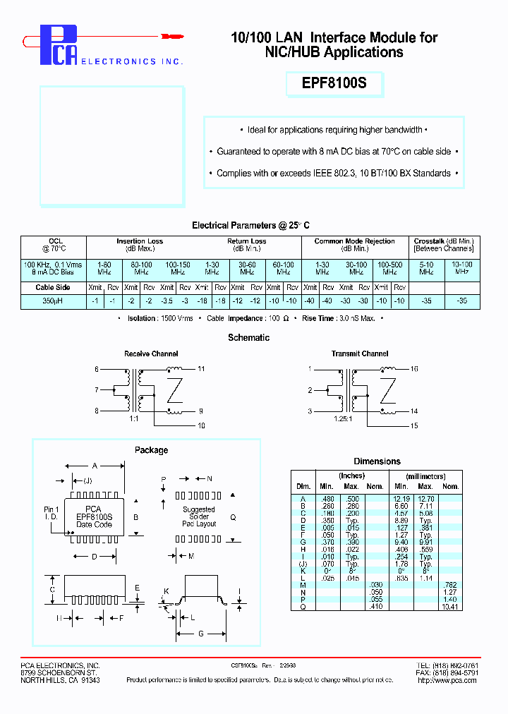 EPF8100S_4489928.PDF Datasheet