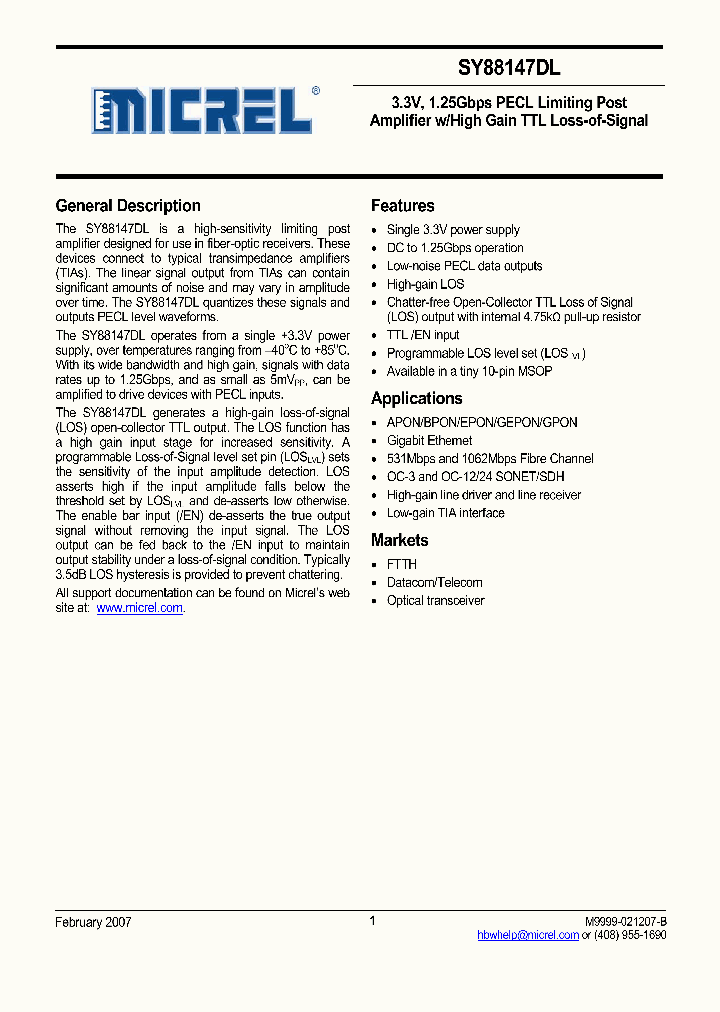 SY88147DL07_4490275.PDF Datasheet