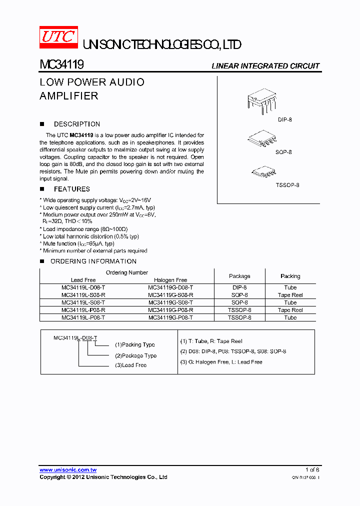 MC34119G-P08-R_4492714.PDF Datasheet