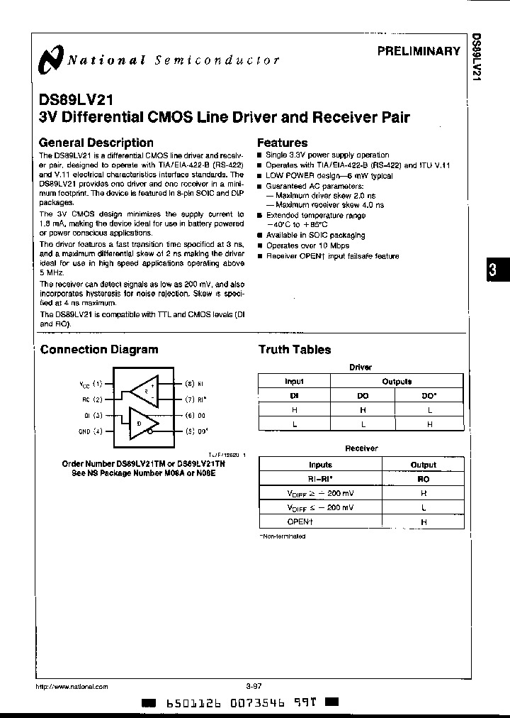 DS89LV21TN_4495616.PDF Datasheet