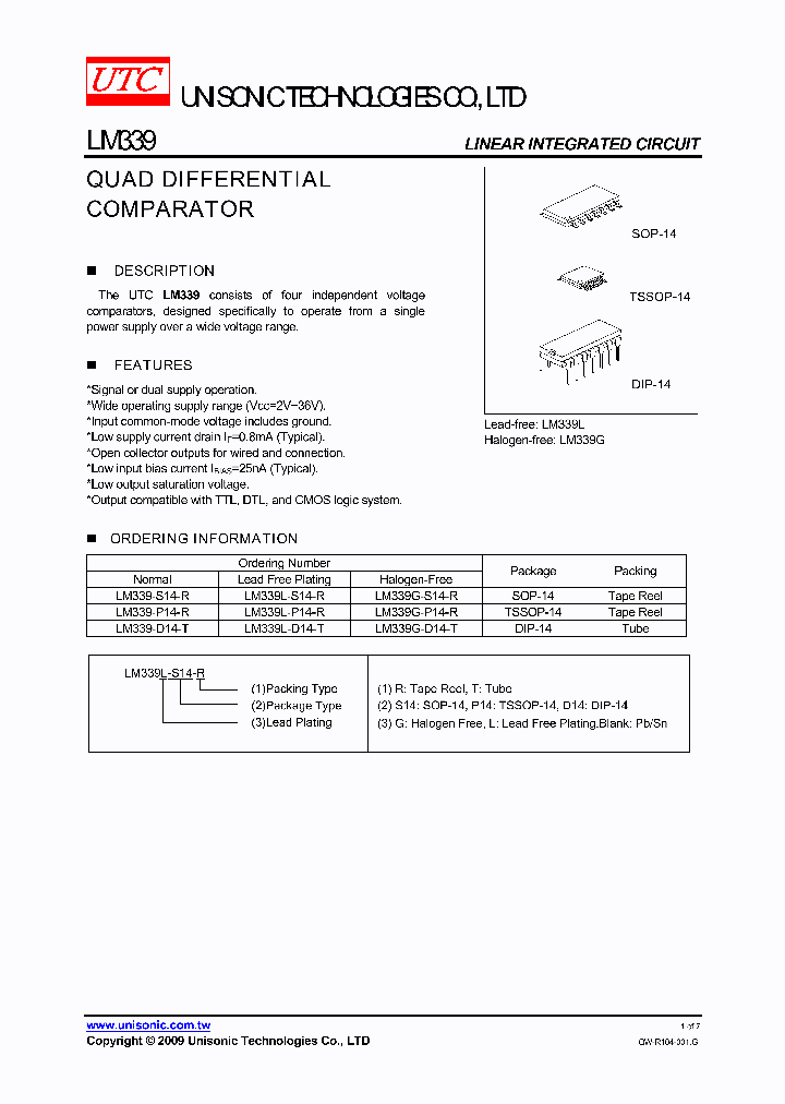 LM339L-S14-R_4495695.PDF Datasheet