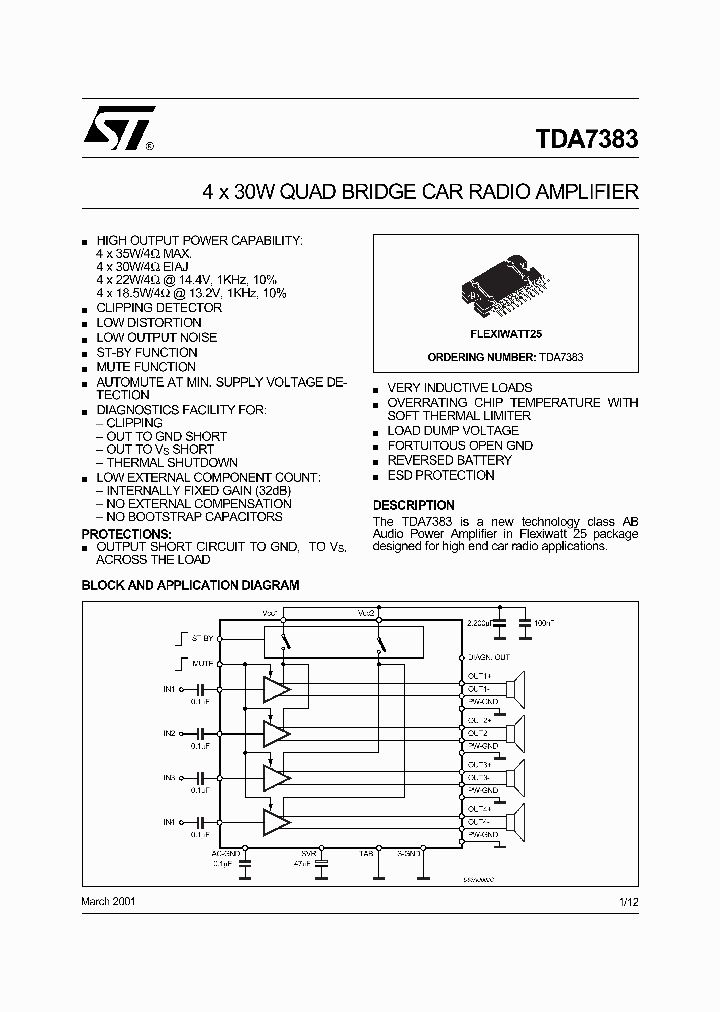 TDA7383_4497714.PDF Datasheet