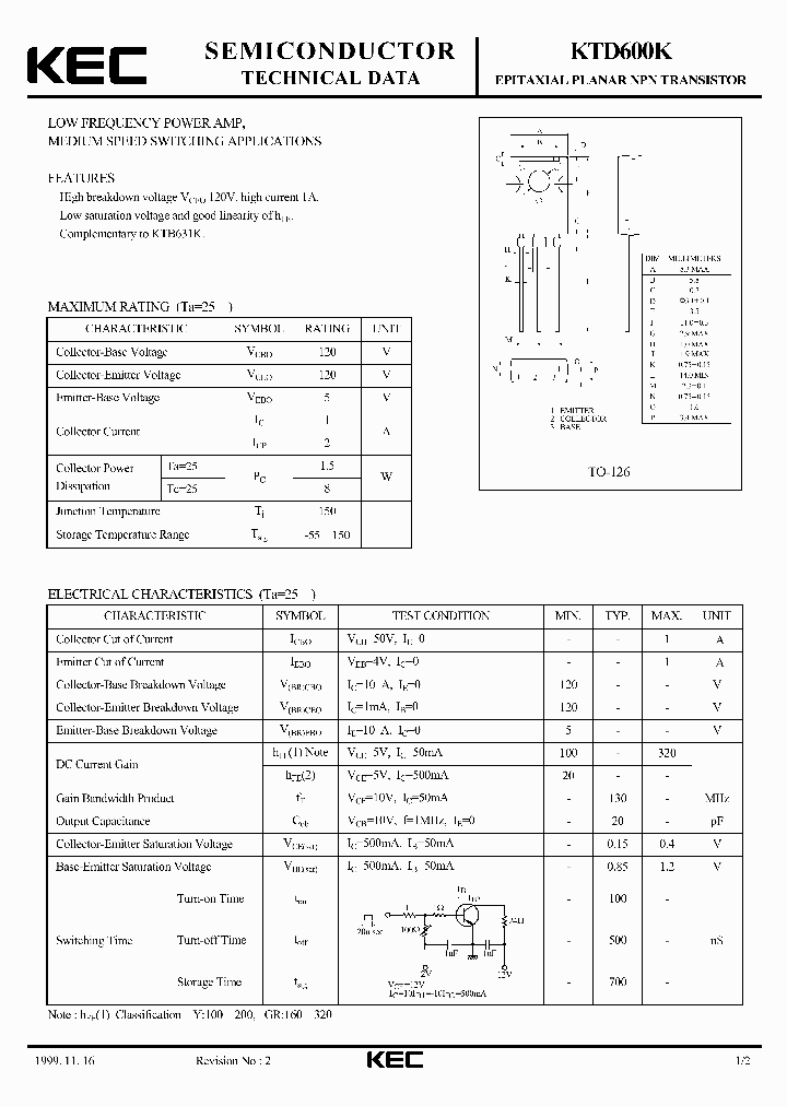 KTD600K_4497780.PDF Datasheet