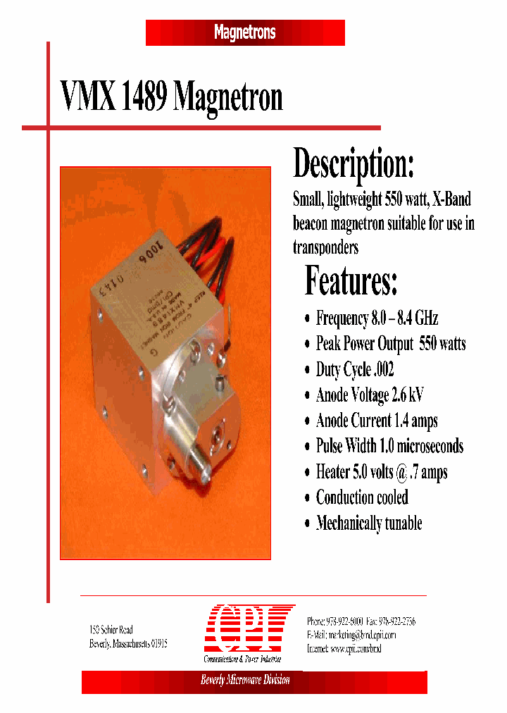 VMX1489_4497928.PDF Datasheet