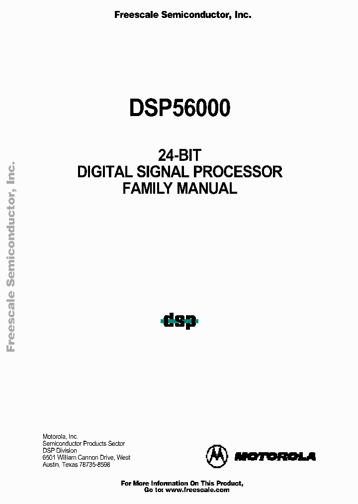 DSP56000UM_4498321.PDF Datasheet