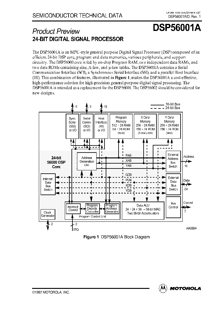 DSP56001A_4498354.PDF Datasheet