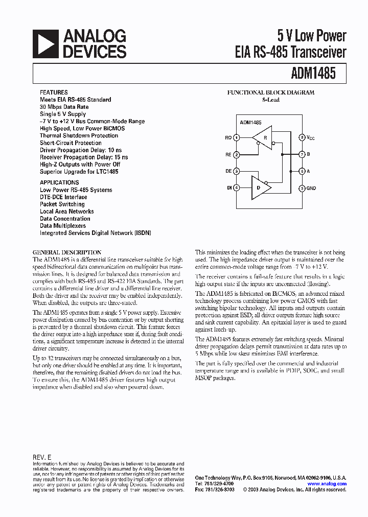 ADM1485JRZ_4502428.PDF Datasheet