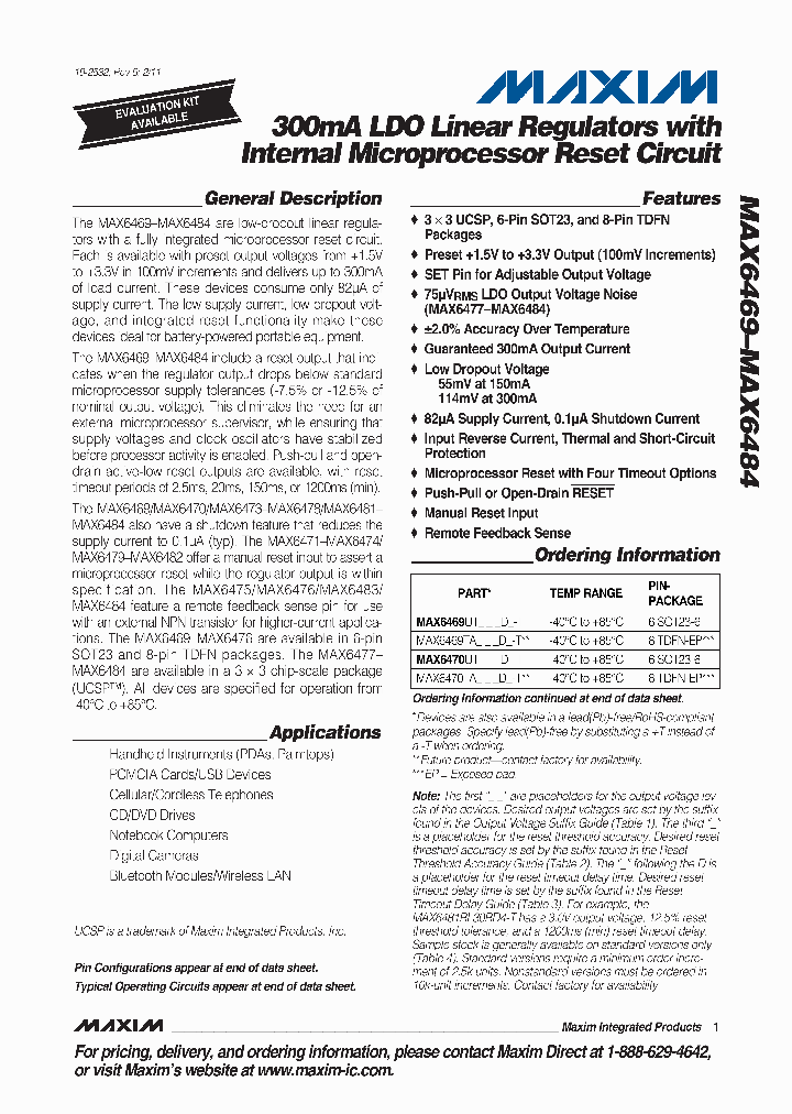 MAX6469TA15BD3_4502906.PDF Datasheet