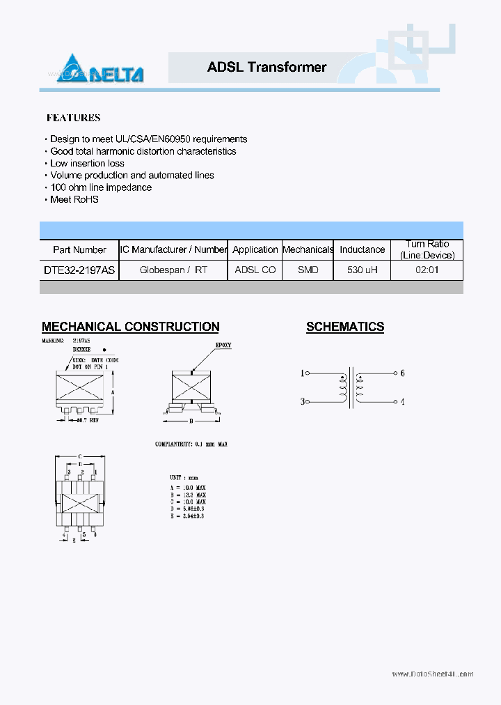 DTE32-2197AS_4504796.PDF Datasheet