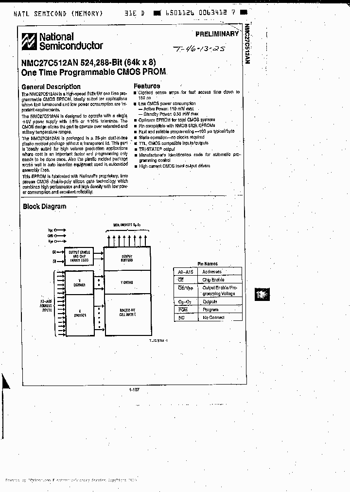NMC27C512AN170_4505764.PDF Datasheet