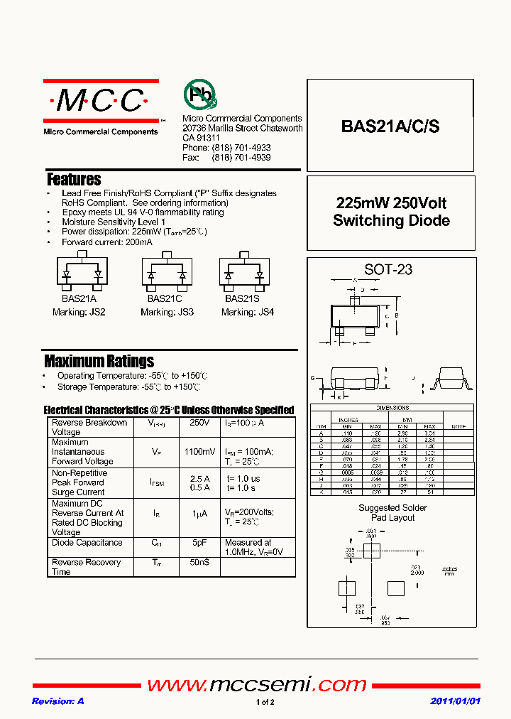 BAS21A_4506282.PDF Datasheet