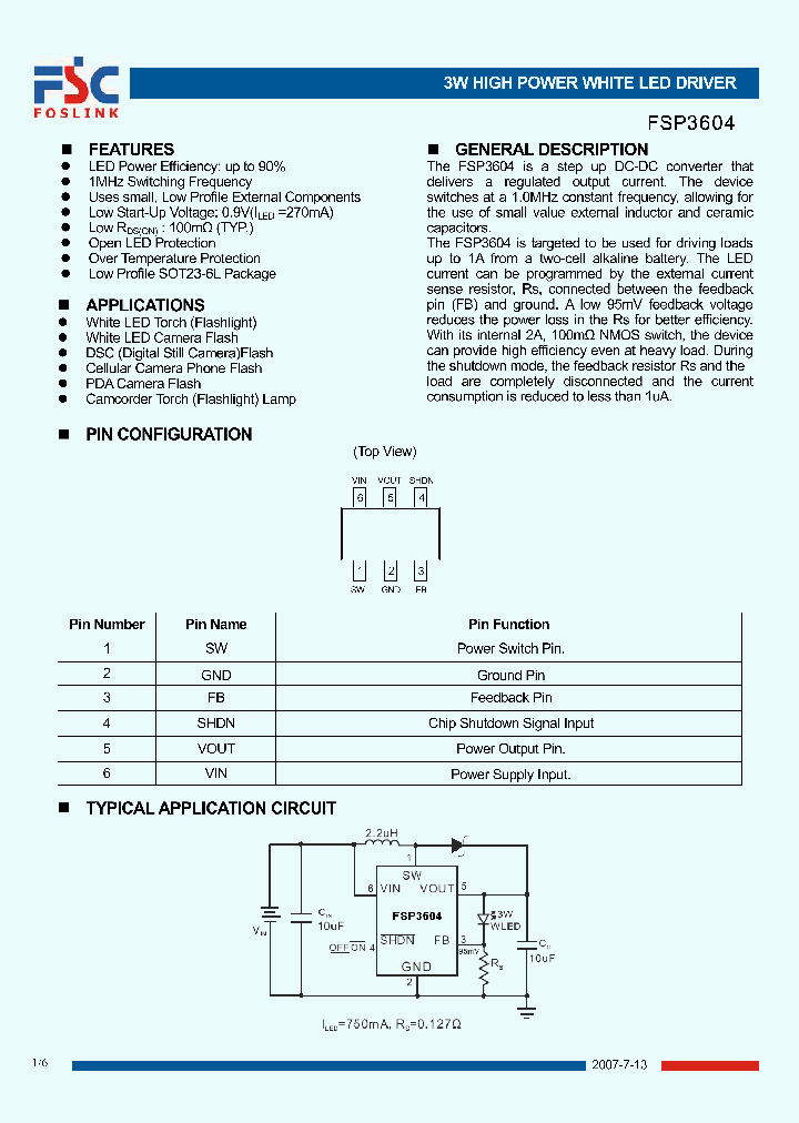 FSP3604_4506698.PDF Datasheet