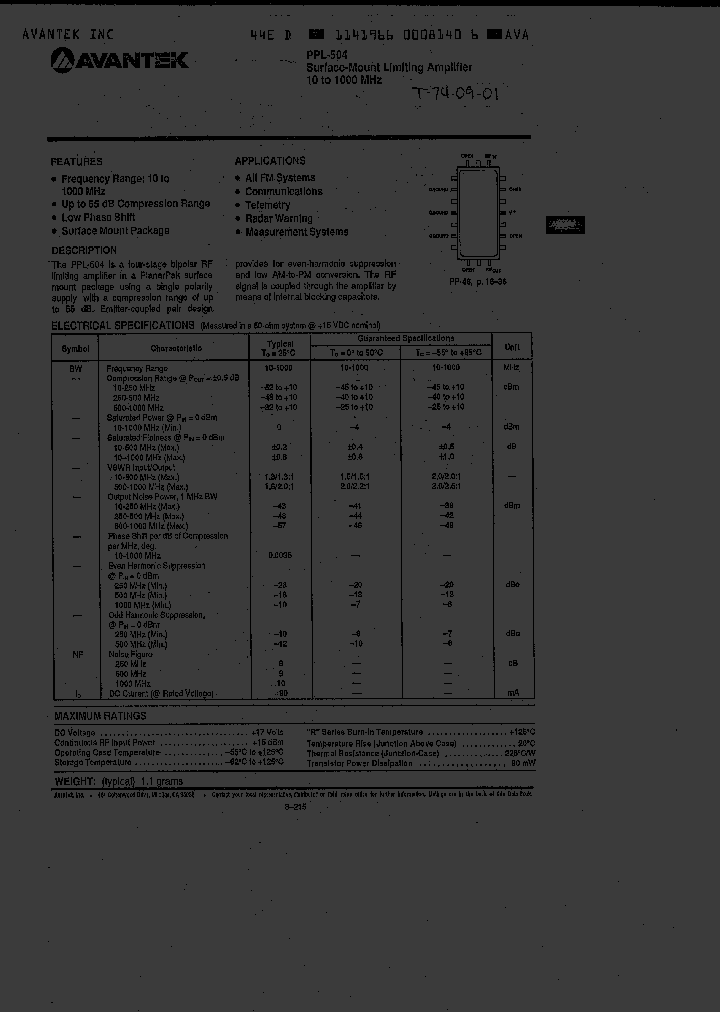 PPL504_4507164.PDF Datasheet