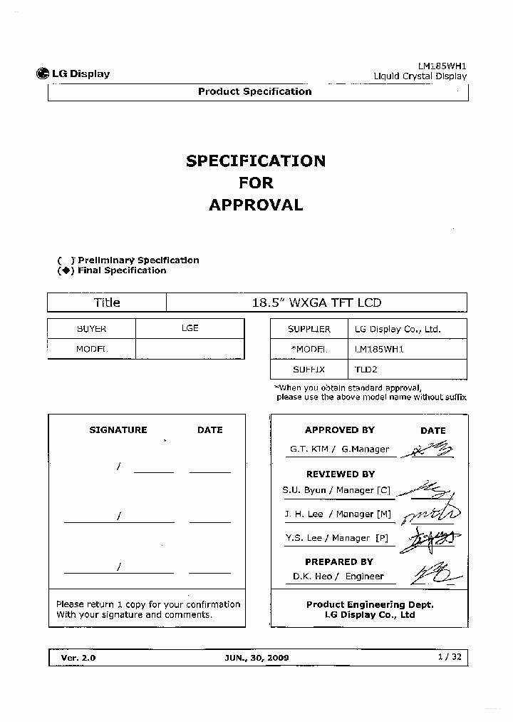 LM185WH1-TLD2_4507868.PDF Datasheet